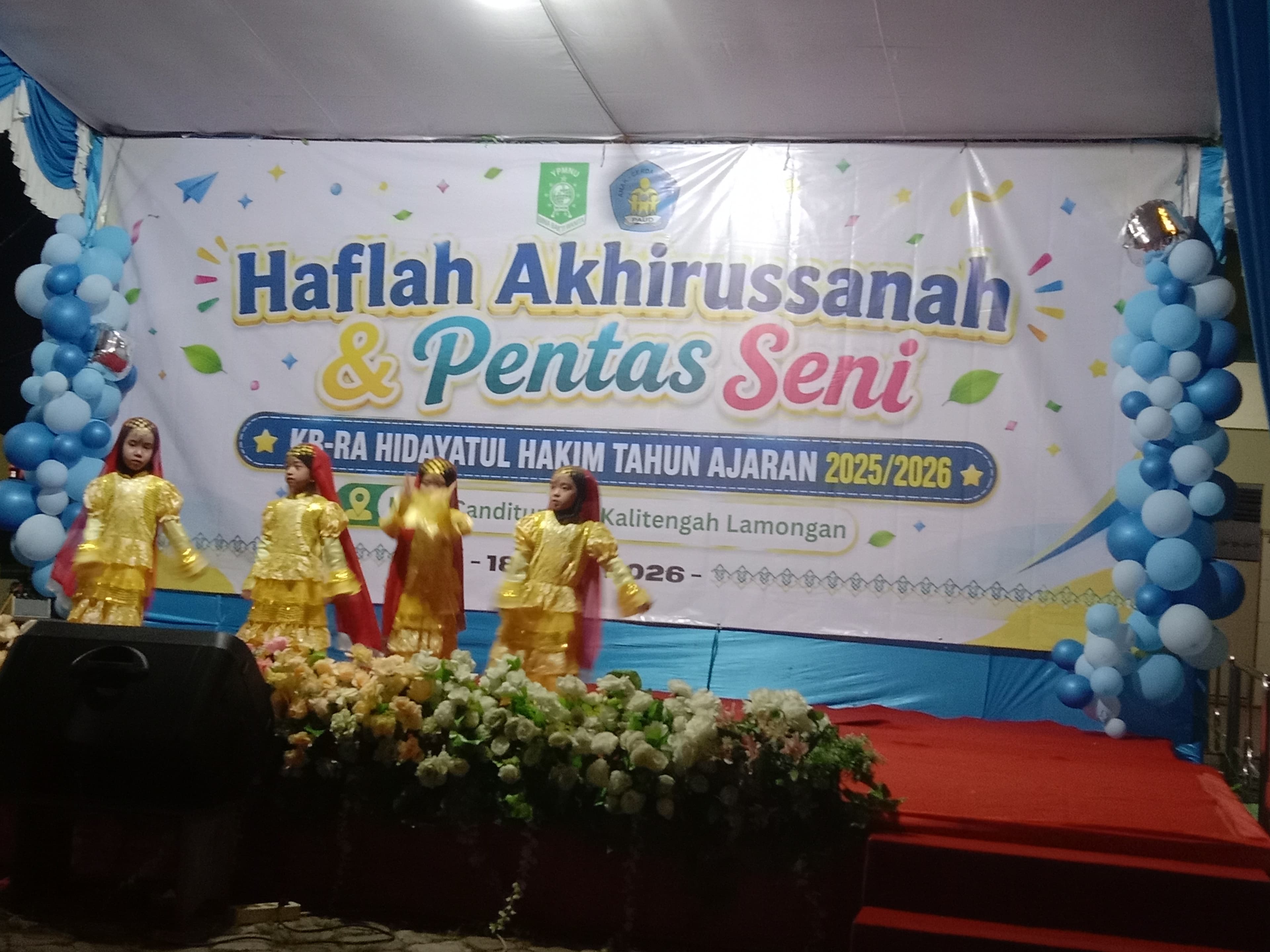 Haflah Akhirussanah dan  Pentas Seni KB RA Hidayatul Hakim